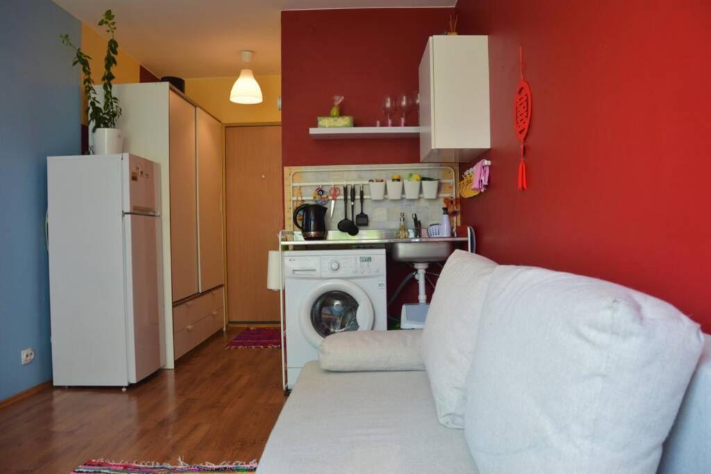 Slucko Central Studio Apartment Near River VNO Buitenkant foto